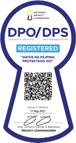 National Privacy Commission Seal of Registration